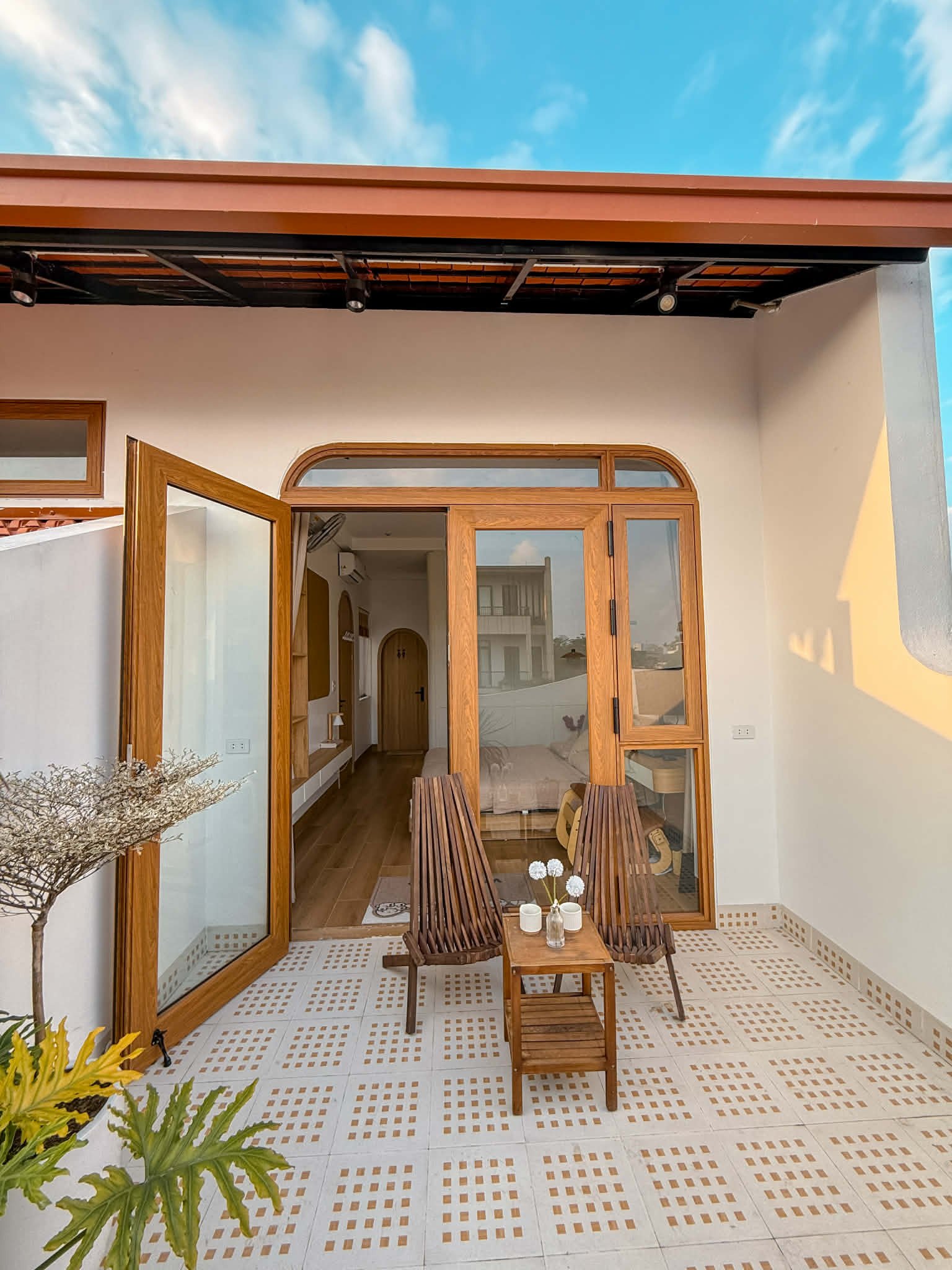 Không gian thiết kế đẹp mắt, ưu tiên lấy sáng, đón gió tối đa