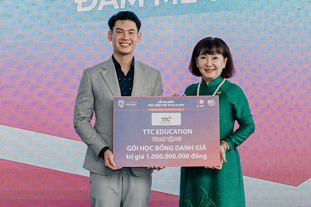 Công ty Cổ phần Giáo dục Quốc tế TTC (TTC Edu) thành viên của Tập đoàn TTC tài trợ gói học bổng 1 tỷ đồng.
