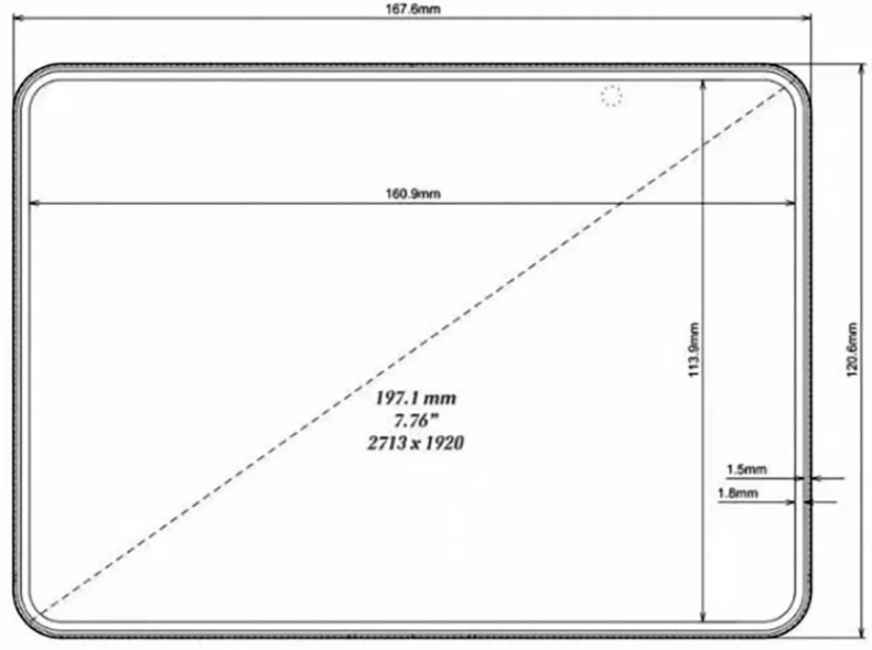Ảnh rò rỉ về iPhone Fold.