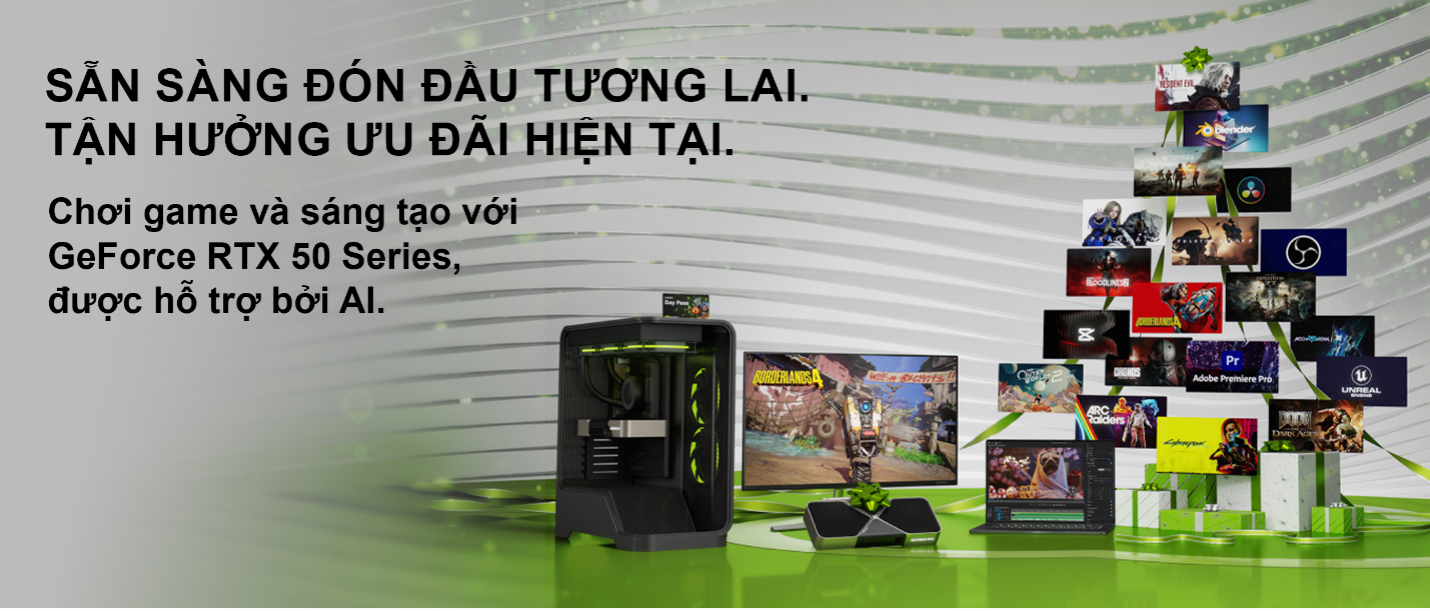 Đón mùa lễ hội rực rỡ cùng GeForce RTX – Nâng cấp ngay, nhận ưu đãi cực hấp dẫn! - 1