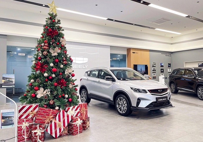 Khách hàng mua Coolray, EX5 hoặc Monjaro sẽ nhận 01 mã dự thưởng.