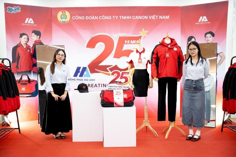 Dấu ấn hợp tác giữa Hải Anh Uniform và Canon Vietnam kỷ niệm 25 năm thành lập