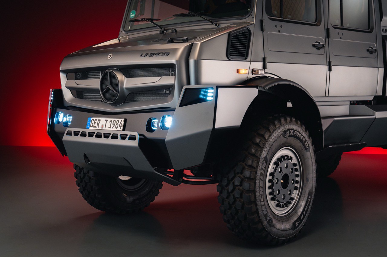 Xe bán tải hạng sang Mercedes-Benz Unimog lộ diện - 2