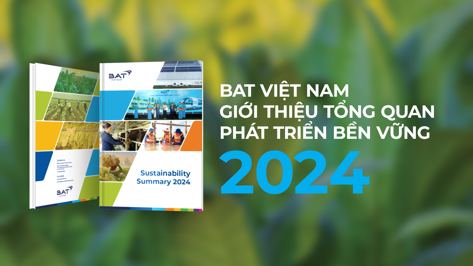 Tổng quan Phát triển Bền vững 2024 minh bạch hóa chiến lược và những hành động cụ thể về phát triển bền vững.