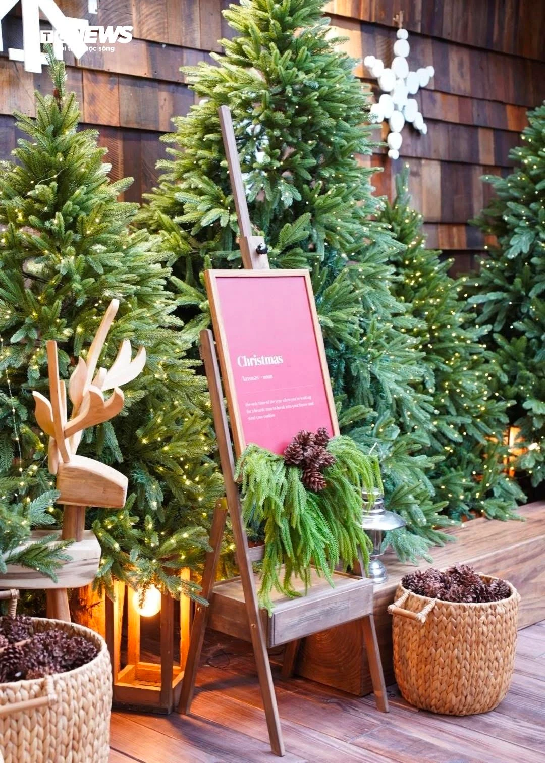 Hàng quán ở TP.HCM rực rỡ không khí Giáng sinh, giới trẻ đua nhau check-in - 18