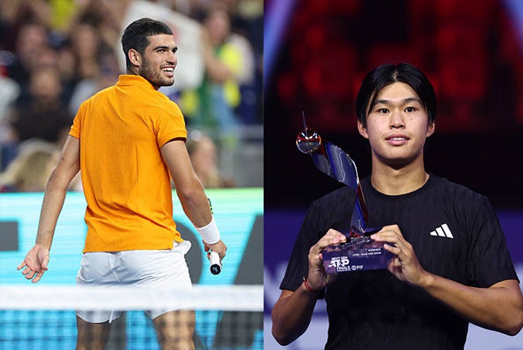 Learner Tien rất hâm mộ Alcaraz