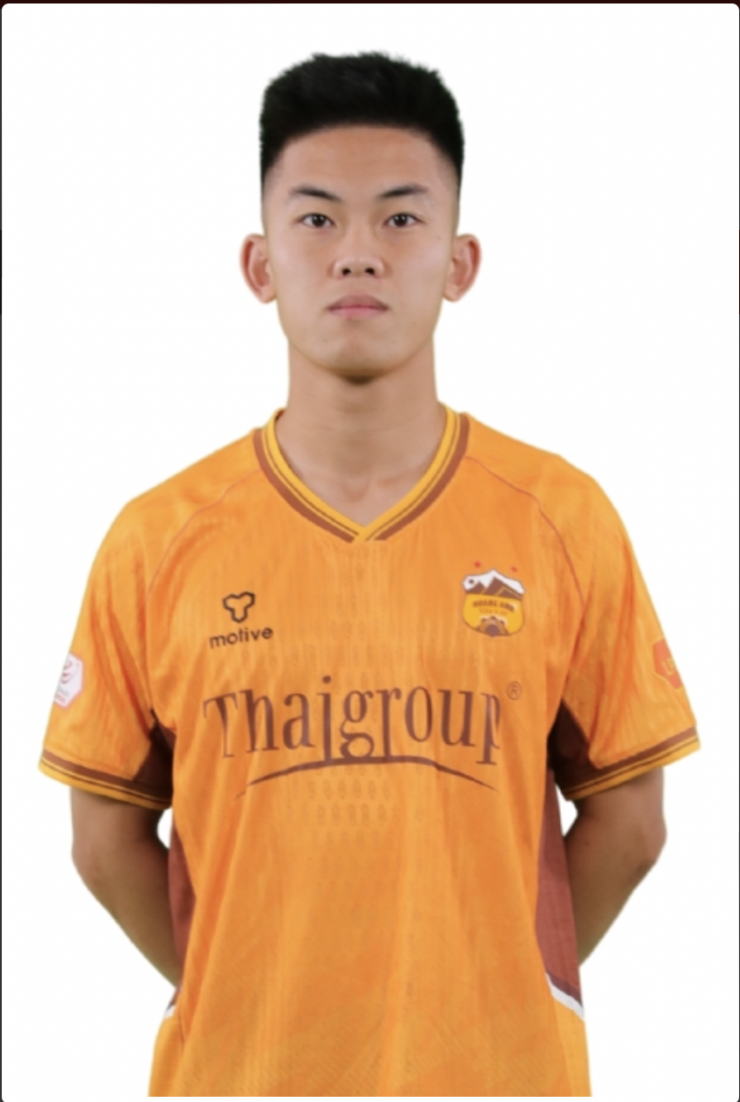 Tiền vệ Nguyễn Duy Tâm.