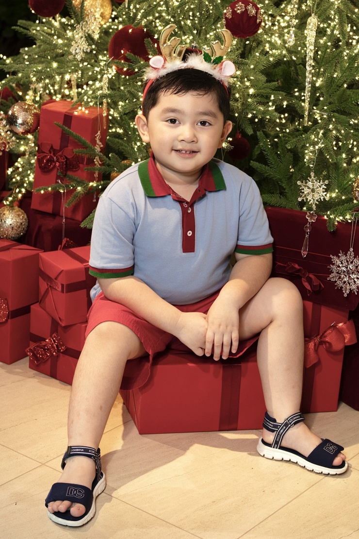 Vợ Chi Bảo trang hoàng biệt thự đón Noel - 7