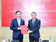 Trợ lý Thủ tướng được điều động, bổ nhiệm giữ chức Phó Trưởng Ban Tổ chức Trung ương