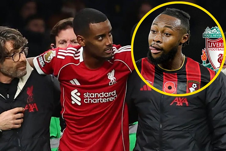 Isak gãy chân, Liverpool tính mua khẩn cấp Antoine Semenyo 65 triệu bảng