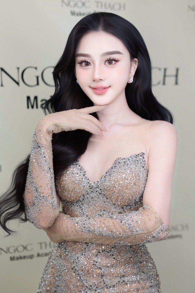 Nhan sắc ca sĩ Lâm Khánh Chi hiện tại.