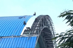 Rơi cabin thang máy tại Nhà tập luyện thể thao Phú Thọ, 2 người thương vong