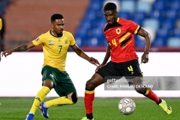 Video bóng đá Nam Phi - Angola: Sao Ngoại hạng Anh kiến tạo và ghi bàn (CAN Cup)