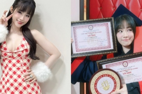 Nữ ca sĩ có bằng đại học ở tuổi 41 từng giảm 20kg để xinh đẹp