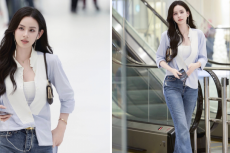 'Nàng dâu hào môn' Hương Liên gây chú ý với phong cách tối giản đu trend 'trạm tỷ'