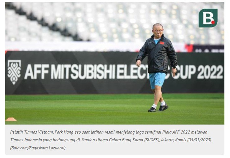 Báo Indonesia tiến cử HLV Park Hang Seo sau thất bại ở SEA Games - 1
