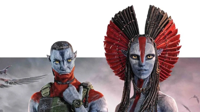 Cặp nhân vật Đại tá Miles Quaritch (Stephen Lang) và Varang (Oona Chaplin) gây ấn tượng trong 'Avatar 3'.