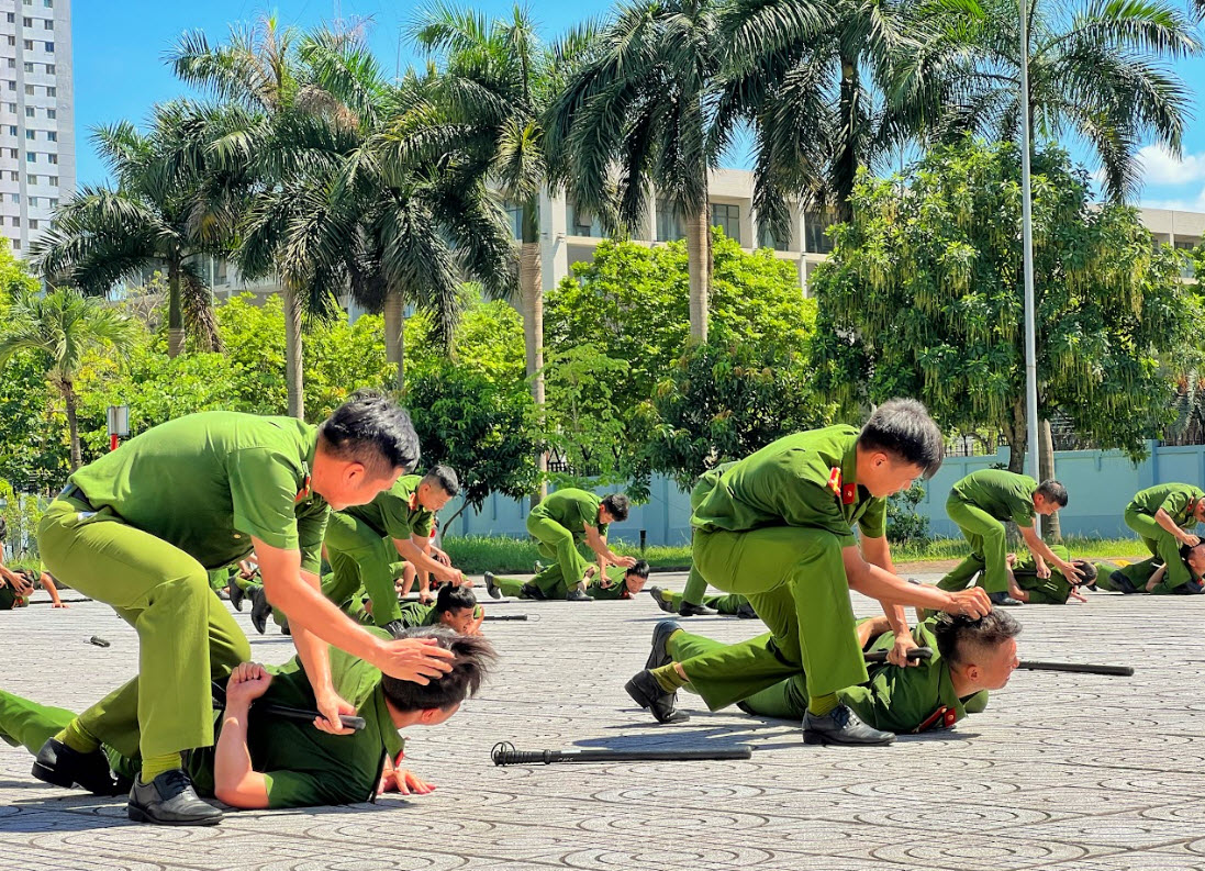 Tổ võ thuật Công an thành phố Hà Nội hoạt động như thế nào? - 12