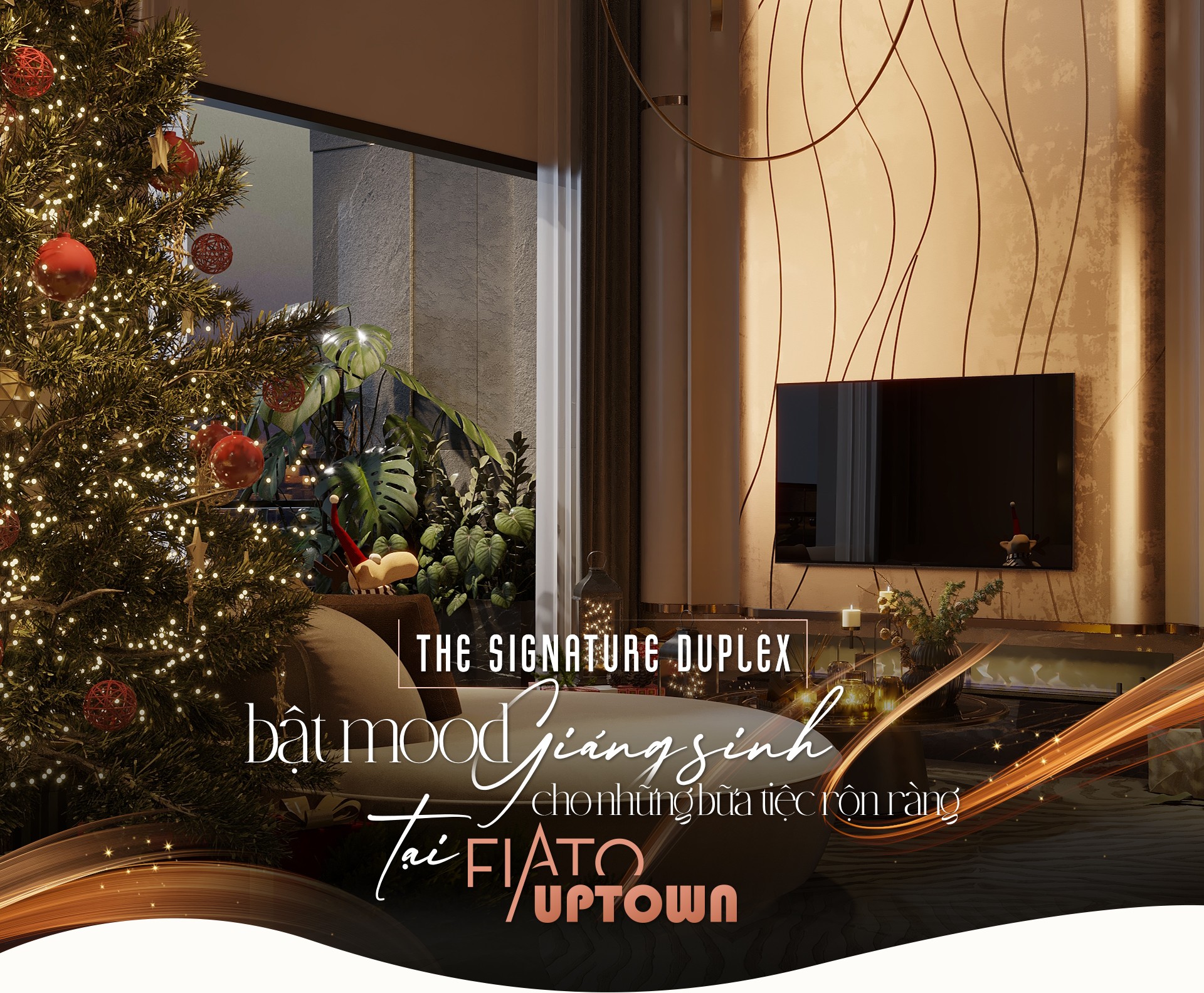 The Signature Duplex bật mood Giáng sinh cho những bữa tiệc rộn ràng tại FIATO UPTOWN - 1
