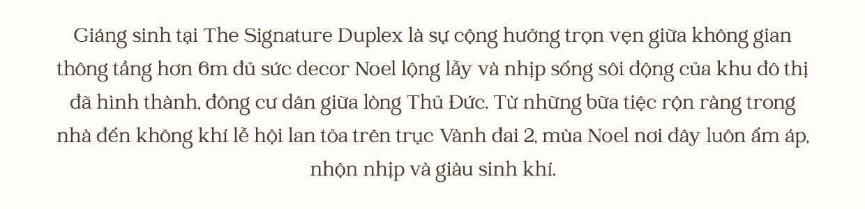 The Signature Duplex bật mood Giáng sinh cho những bữa tiệc rộn ràng tại FIATO UPTOWN - 3
