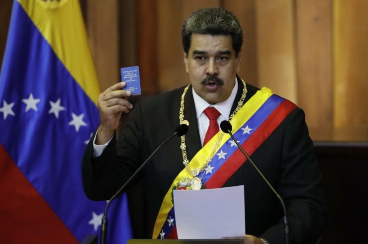 Tổng thống Venezuela Nicholas Maduro. (Ảnh: AP)