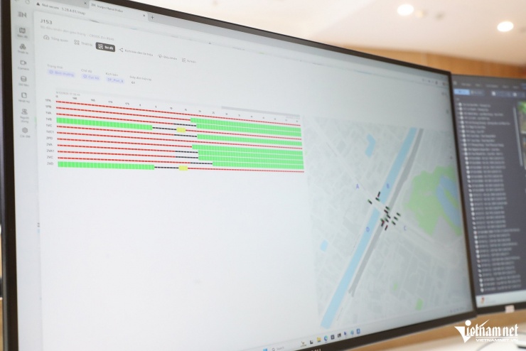 Chu kỳ đèn tín hiệu giao thông sẽ được hệ thống tự động phân tích, điều chỉnh. Ảnh: Đình Hiếu
