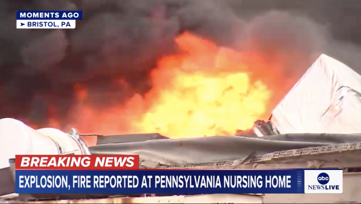 Hiện trường vụ cháy. Nguồn: ABC