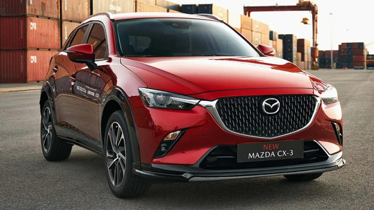 Mazda CX-3 là mẫu xe trẻ trung, có giá từ 549 triệu đồng. Ảnh: THACO