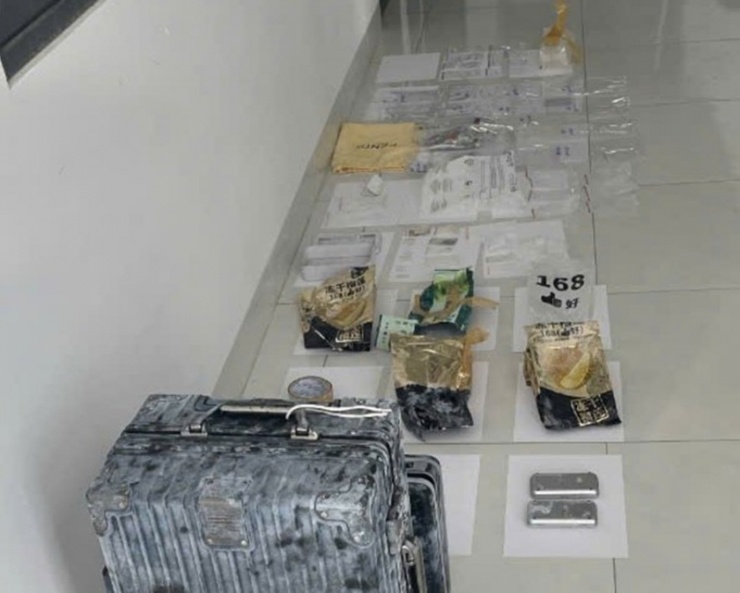 Tang vật vụ án do Công an thu giữ.