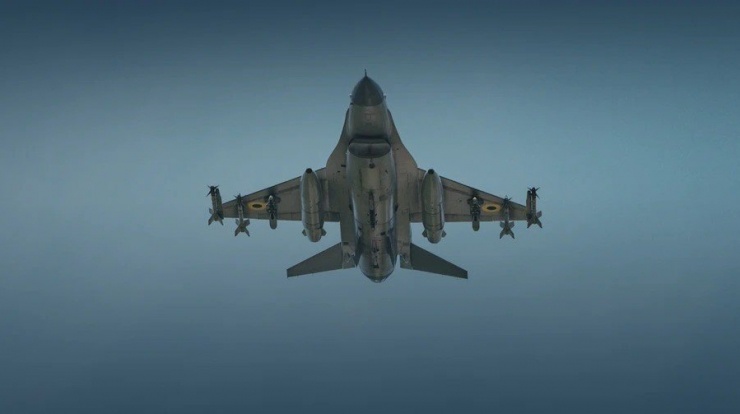 Máy bay F-16. (Ảnh: Pravda)