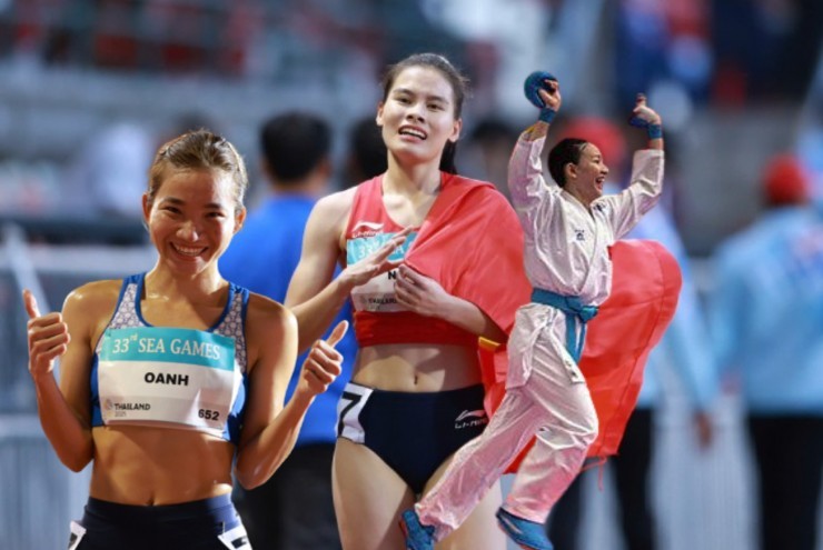3 siêu nữ VĐV Việt Nam "đánh đâu thắng đó", càn quét 8 HCV SEA Games 33