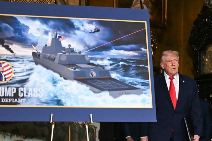 Dàn tên lửa, pháo điện từ dự kiến trang bị cho chiến hạm lớp Trump