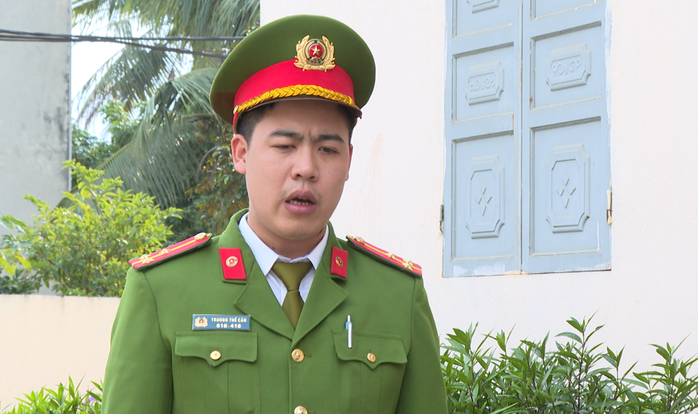 Thượng úy Trương Thế Cân, Văn phòng Cơ quan Cảnh sát điều tra Công an tỉnh Thanh Hóa, nói về cách thức giả chết để trục lợi bảo hiểm của Nguyễn Thị Thu