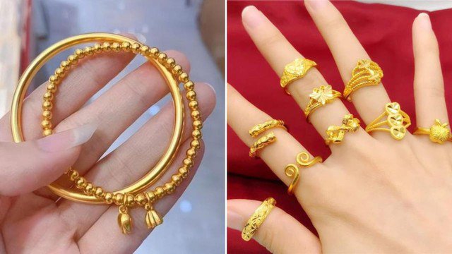 Trang sức vàng luôn gắn với hình ảnh sung túc và bền vững. Ảnh internet.