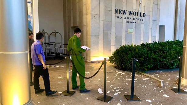 Kiểm sát viên và công an có mặt điều tra vụ việc. Ảnh: Viện Kiểm sát nhân dân TP Đà Nẵng