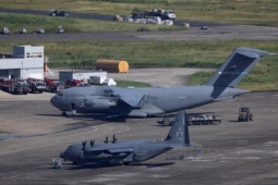 Vận tải cơ Mỹ ồ ạt đưa binh sĩ, thiết bị đến vùng Caribe giữa căng thẳng với Venezuela