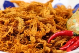 Cách làm khô heo giả bò bằng nồi chiên không dầu, người vụng mấy cũng thành công