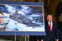 Dàn tên lửa, pháo điện từ dự kiến trang bị cho chiến hạm lớp Trump