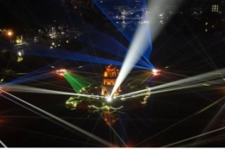 Hồ Gươm - Tháp Rùa đẹp huyền ảo trong đêm chiếu sáng nghệ thuật