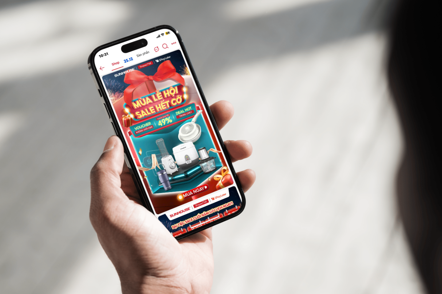 Sunhouse xây dựng Shopee Mall trở thành kênh thương mại điện tử chủ lực trong chiến lược tiếp cận trực tiếp người tiêu dùng.