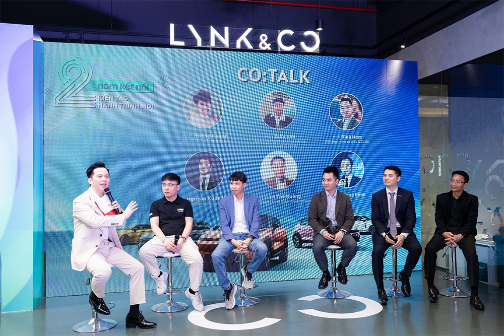 Co:Talk là buổi giao lưu chia sẻ về Lynk &amp; Co với hành trình 2 năm kết nối - Kiến tạo hành trình mới (Ảnh: Lynk &amp; Co).