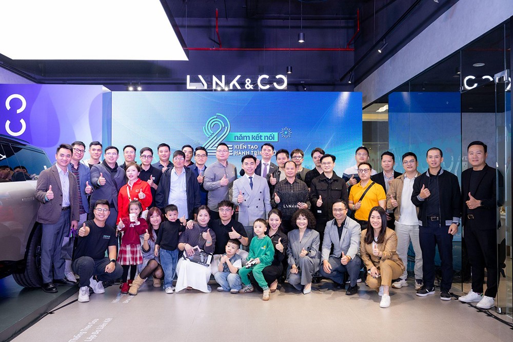 &nbsp;Cộng đồng Khách hàng Lynk &amp; Co tham gia sự kiện kỷ niệm 2 năm thành lập thương hiệu (Ảnh: Lynk &amp; Co).