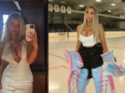 Mỹ nữ thể thao mặc trang phục táo bạo, khoe trọn vòng 1 "cực khủng"