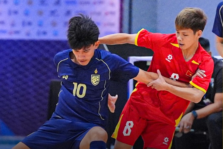 Kết quả bóng futsal U19 Việt Nam - Thái Lan: Rượt đuổi hấp dẫn, định đoạt ngôi đầu (U19 Đông Nam Á)