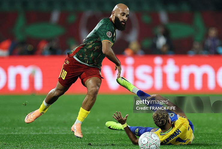 Video bóng đá Cameroon - Gabon: Dấu ấn Mbeumo, lu mờ Aubameyang (CAN Cup)