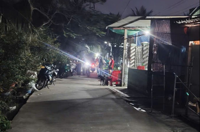 Khu vực nạn nhân bị điện giật tử vong