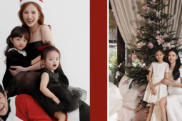 Khoảnh khắc Giáng sinh ấm áp của gia đình nghệ sĩ Việt