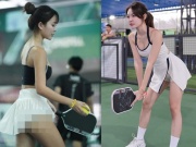 Nàng Kim “vén váy” gây bão mạng, Kiều Trinh nóng bỏng nhất làng pickleball năm 2025