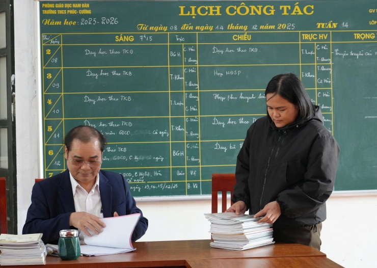 Mặc dù thiếu nhân viên nhưng Trường THCS Trung Phúc Cường 2 không được bổ sung biên chế.