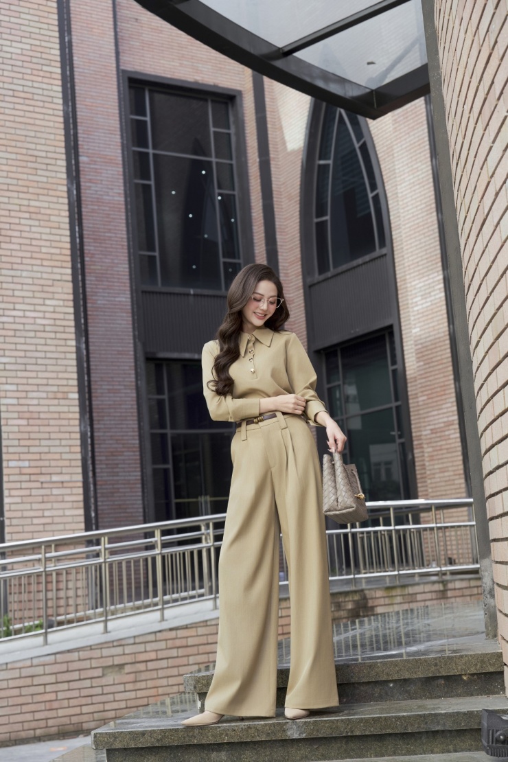 Mix đồ công sở dễ ứng dụng với hai màu đỏ - be hot trend - 4